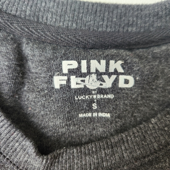 Pink Floyd X Lucky Brand Dark Gray Graphic Sweatshirt Long Sleeves Small - Picture 9 of 17